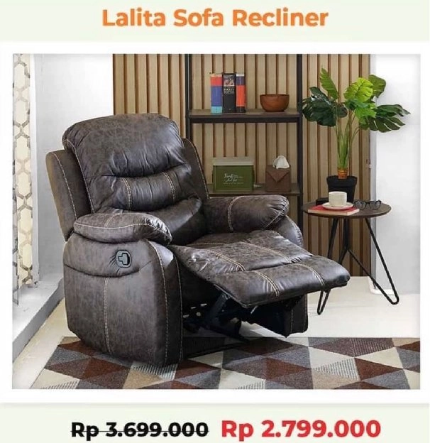 sofa santai 1 dudukan 