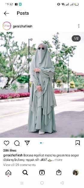 Gamis fayza by geraizhafiirah 