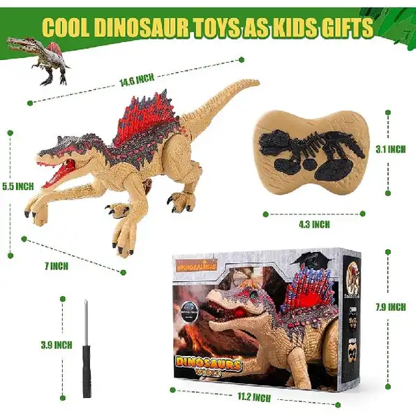 Remote Control Dinosaurus RC Raptor Dinosaurus Mainan Jurassic World Mainan Remote Control Dinosauru