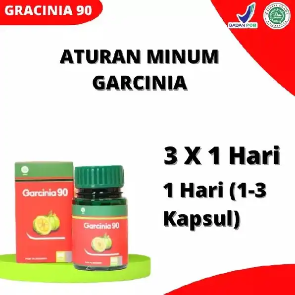 Garcinia 90 Suplemen Obat Diet Herbal Ampuh 