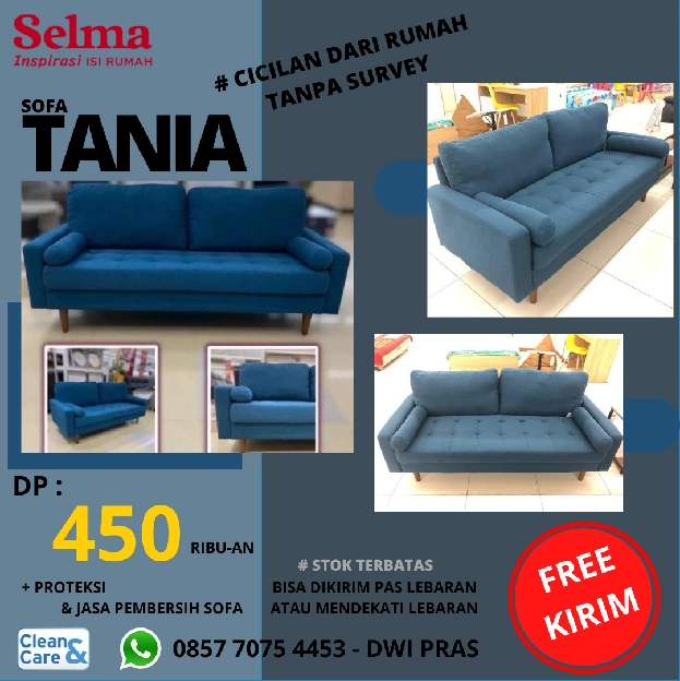 SOFA 3 SEATER BISA CICILAN 