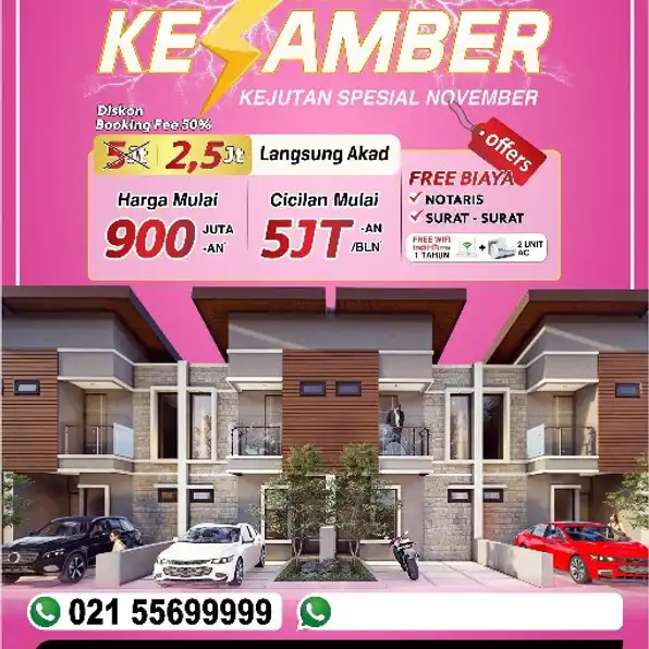 Artha Griya Lestari Di Tangsel Under 1M Free Ac Free Dp Free indihome 12 bulan