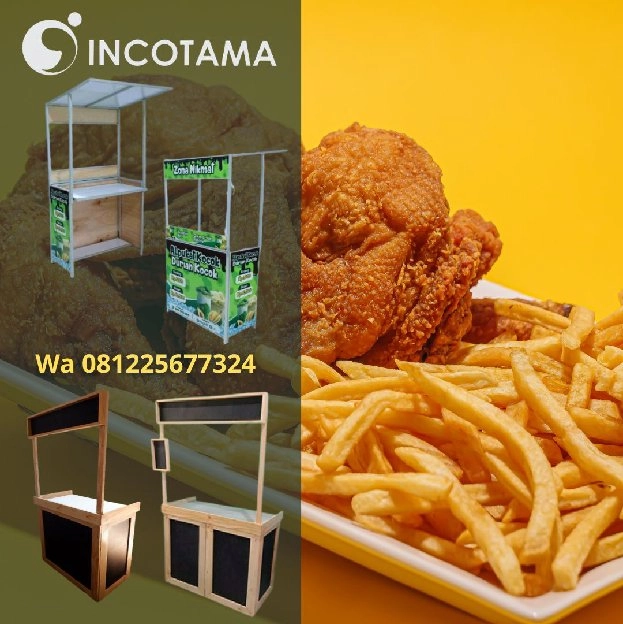 Pengrajin Booth Lipat Portable, Booth Container dan Gerobak dari Incotama