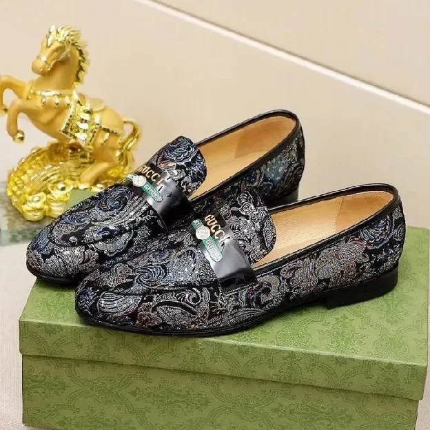 Sepatu pantofel formal pria gucci