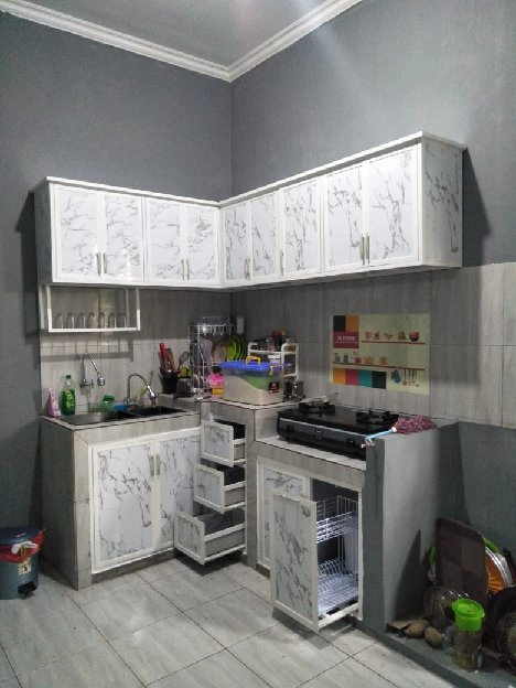 KITCHEN SET ALUMUNIUM HARGA MURAH