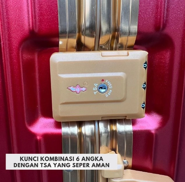 Ready BJM! koper Roaming TSA LOCK size 20 inch gratis antar Banjarmasin