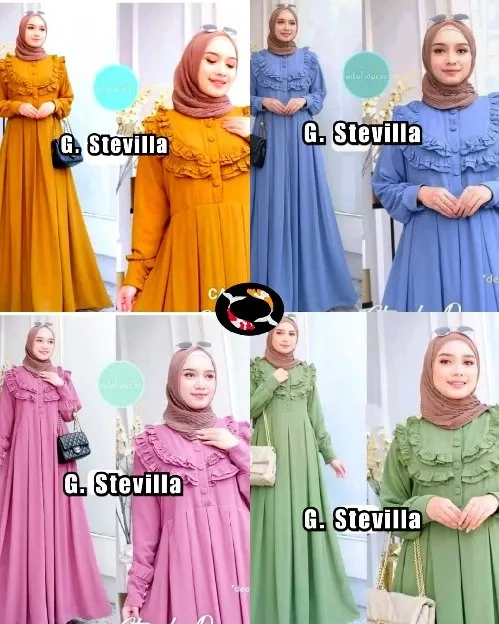 Ready Gamis Stevillaterrrrnew Model