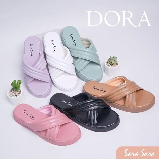 Dora sandal tapi wedges