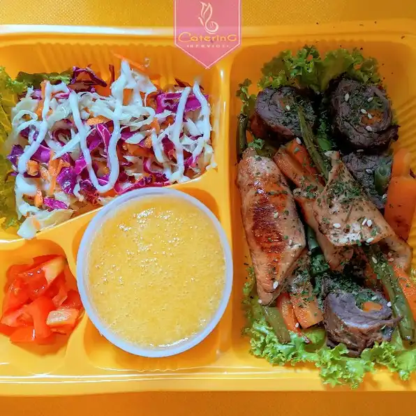 Catering Diet Keto Bandung Makan Siang Paket 1 hari / 1 box / hari