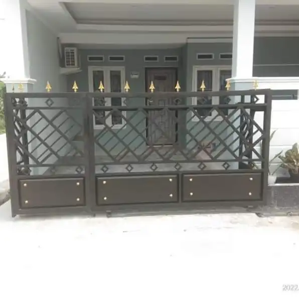 kanopi pintu pager