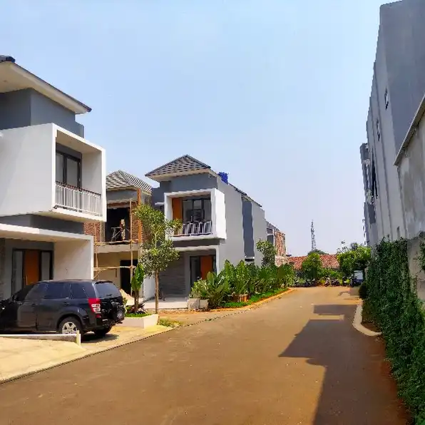 Rumah 2 lantai lebar 8 meter di pamulang