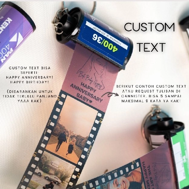 Cannister Keychain Film Roll | Through Thick and Thin Product