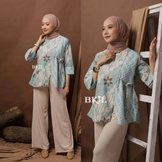 Baju Batik wanita Kenongo Kemeja Batik terbaru