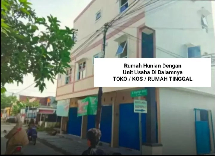 Dijual Rumah Dngan Unit Usaha AKTIF Di Dalam KOS/TOKO/RUMAH TINGGAL SHM www