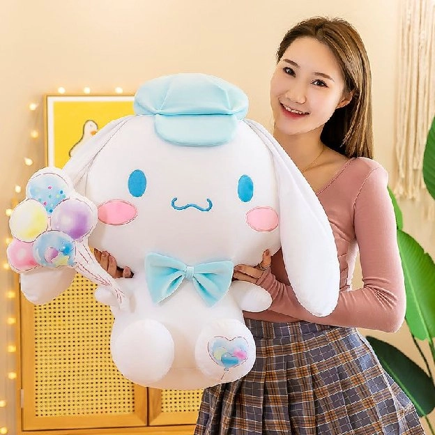 Boneka Cinnamoroll Balloon Bahan Plush Import