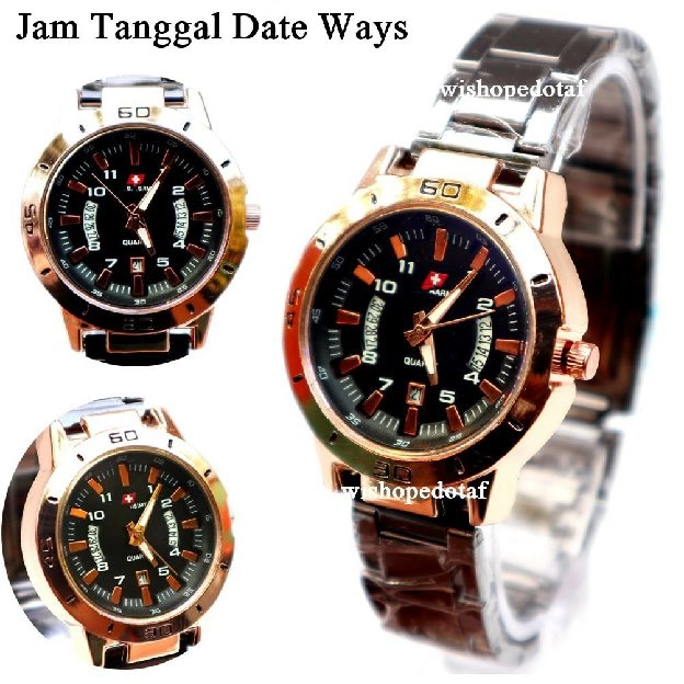 Stainless Watch ways Tanggal dmd cod