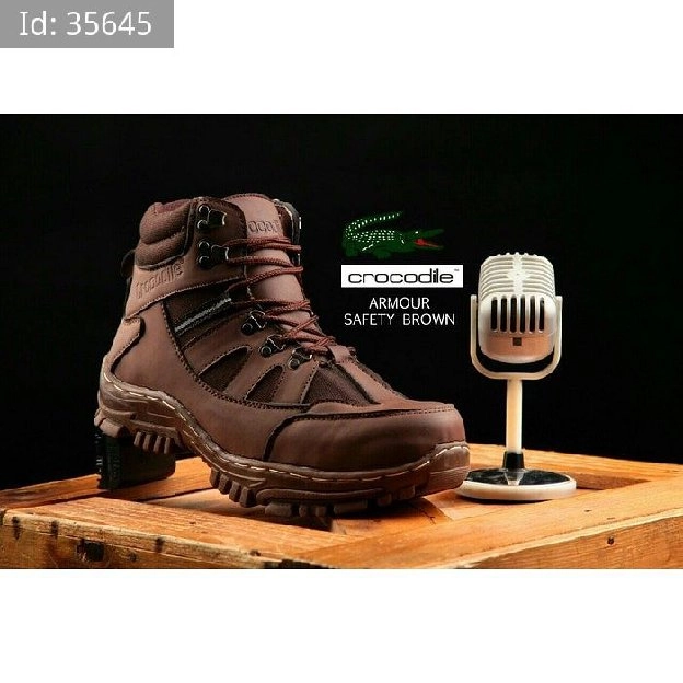 Sepatu Boots Safety Crocodile Armor