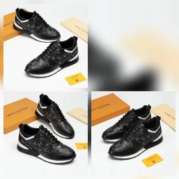 Sepatu sneakers louis vuitton lv pria