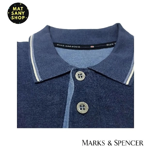 Kemeja Kaos Polo Shirt Mark and Spencer Mark & Spencer