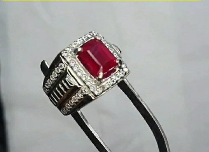 Ruby pigeon blood Burma asli 