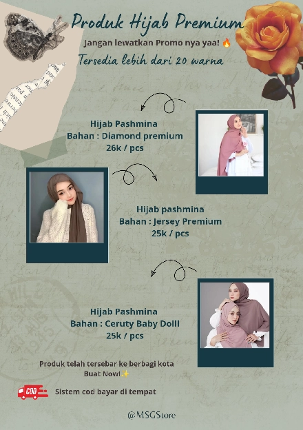 Produk Hijab Premium 