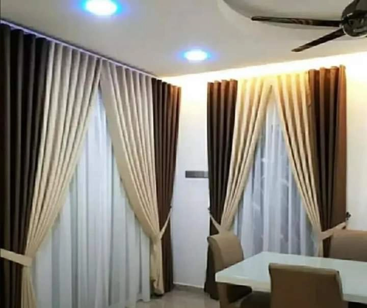 Menerima pemasangan untuk Gorden Wallpaper Vertikal blind Horizontal blind Roller blind Kerei Kasa n