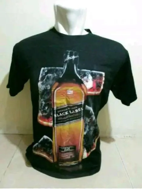 Kaos Gambar Tshirt Pria Bahan Spandek