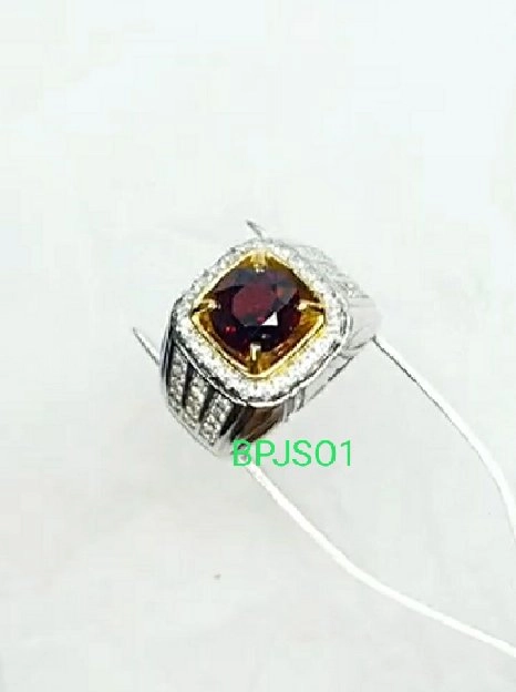 NATURAL RHODOLITE garnet asli 