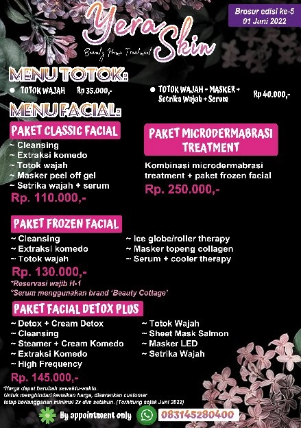 Facial & totok wajah home care