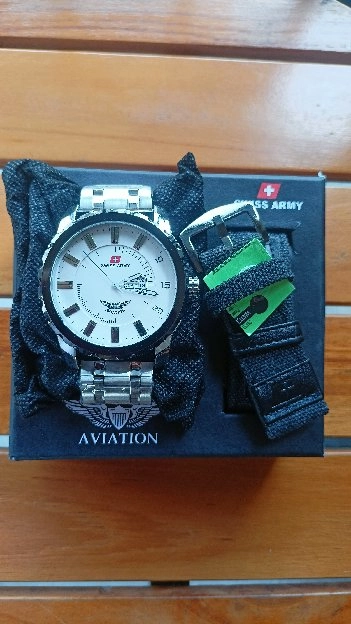 Ready BJM! Jam tangan Swiss army Pria gratis antar Banjarmasin