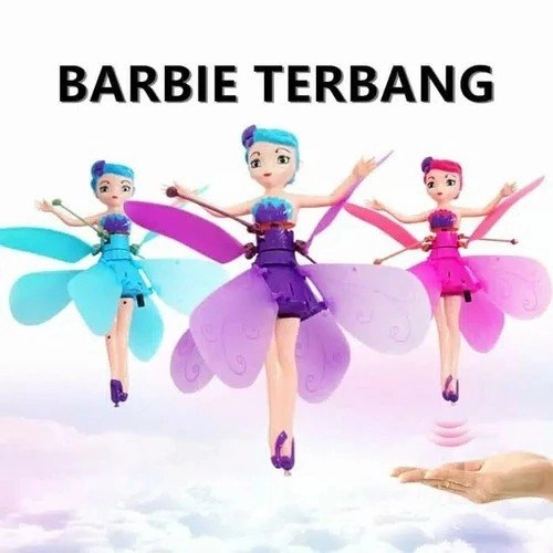 Mainan Peri Terbang Sensor Tangan - Doll Princess Flying Charging