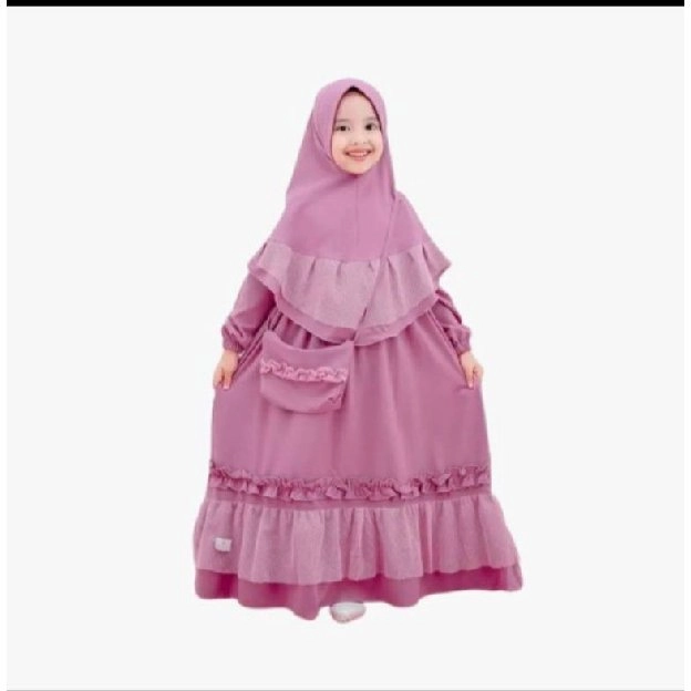 *KF-Gamis Set Hijab Anak Pelisa* 