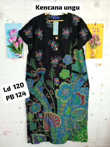 DRESS KENCANA UNGU