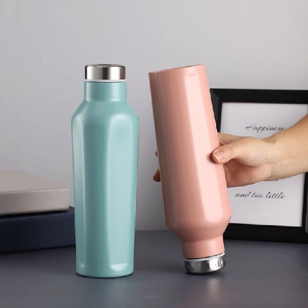 Botol tumbler sport vacuum insulated bottle Coffee tumbler Botol minum Thermos tahan panas tahan din