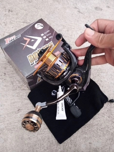 Reel Pancing Power Hendel Terbaik Daido Ukuran 6000 Pro Series 100% Asli Full Drag 20 Kilo COD