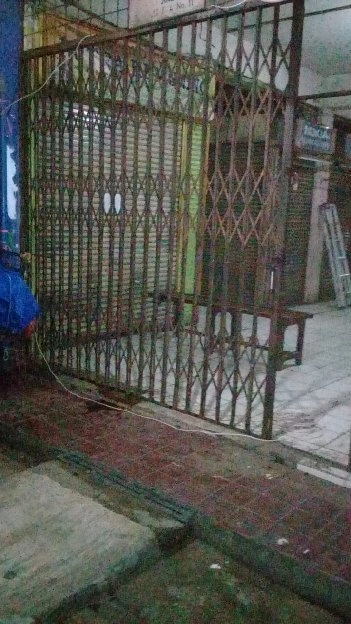 081310150492 pasang baru folding gate galvanis sawah lama pondok jagung legok taman asri Puspitek