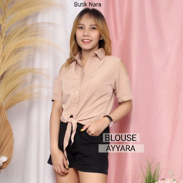 Baju Blouse Ayyara Pakaian Kerja