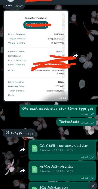 database membantu pekerjaan