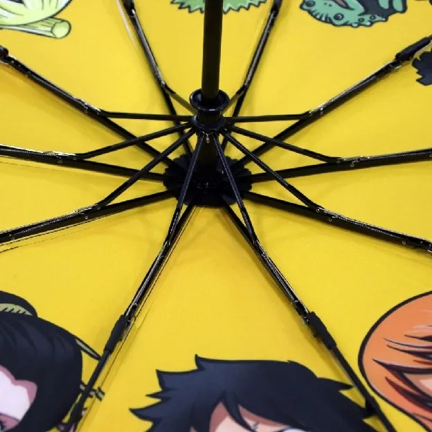 Payung Outdoor One Piece Luffy Sauron Payung Matahari Tahan Lama Payung UV Lipat Otomatis Anime