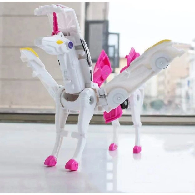 Mainan Anak Robot Mobil Unicorn Deformasi ~ Unicorn Deformation 2 in 1