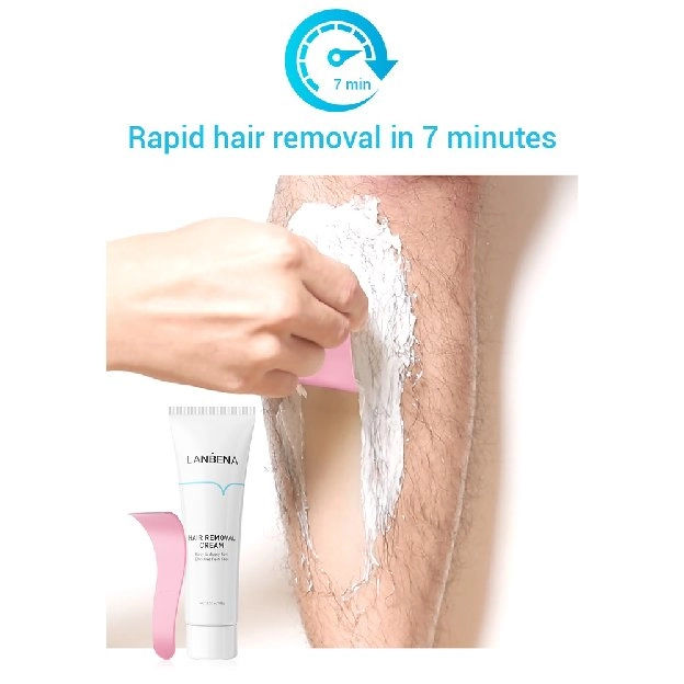 [BPOM] LANBENA Hair Removal Cream pencabut bulu /Krim Penghilang Rambut Effective Penghilang Bulu No