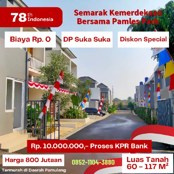 Harga 800 jutaan dan paling murah di kota tangerang selatan