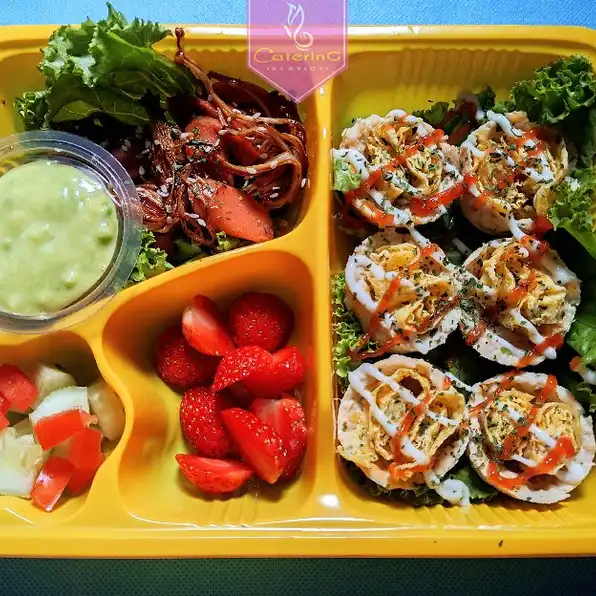 Catering Diet Keto Bandung Lunch & Dinner Paket 1 hari / 2box / 2box/hari Lunch & Dinner