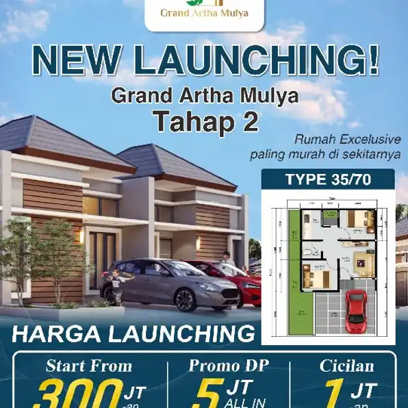 GRAND ARTHA MULYA RUMAH 1 LANTAI