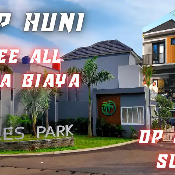 siap huni 2 lantai dan free semua biaya di pamulang