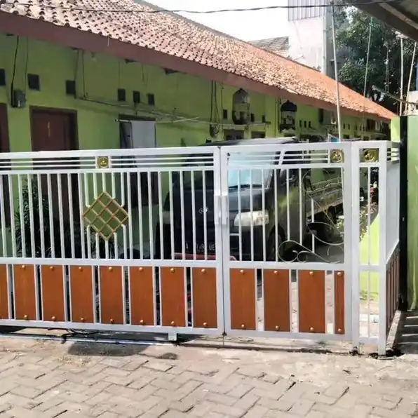 pagar minimalis dan kanopi rumah