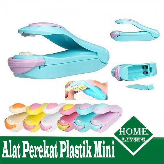 Alat Pres Mini Elektrik / Mini Hand Sealer / Perekat Snack Makanan / Hand Sealer Portable