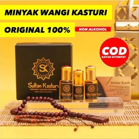 Minyak Kasturi Asli 100%