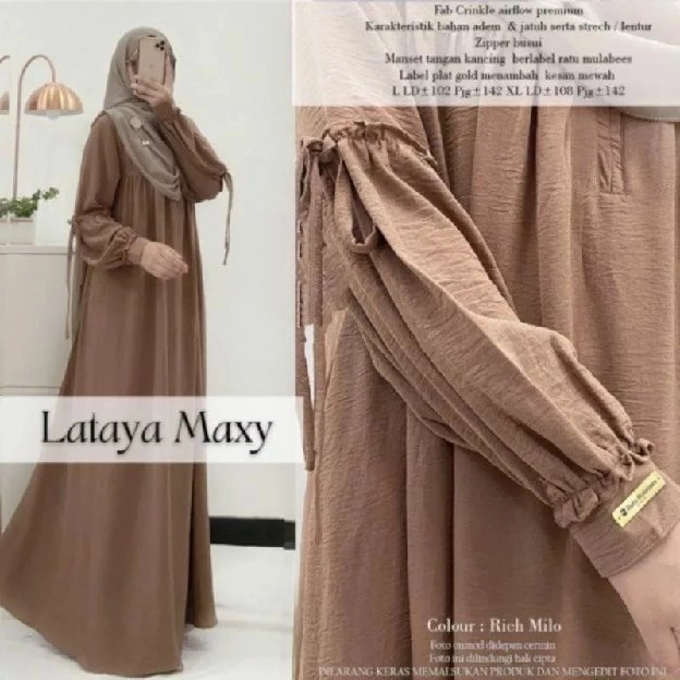 PROMO ❗❗Gamis Lataya Maxi