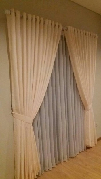 Gorden hordeng gordyn korden curtain apik murah